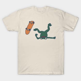 Skateboarding Frog T-Shirt